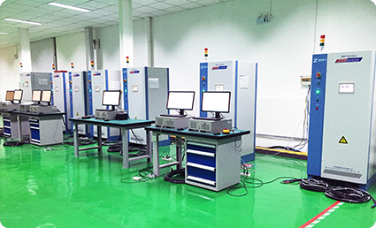 中功率測試設備應用現場